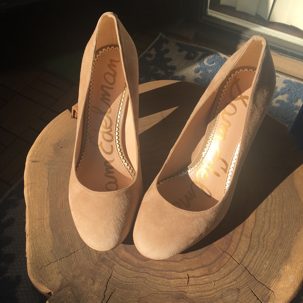 Sam Edelman Stillson 7W Beige Heels
